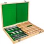 VEVOR Ciseaux à Bois 8 PCS Outils de Gravure à Bois avec Lames en Acier Rapide