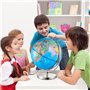 VEVOR Globe terrestre rotatif avec support, 330,2 mm, globe géographique éducatif avec fuseau horaire précis, matériau ABS, glob