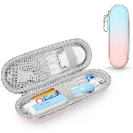 PhD Keisi Trousse de Voyage Électrique pour Brosse à Dents Braun Oral B/Oral-B Pro Electric Toothbrush avec Accessoires de Range