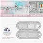 PhD Keisi Trousse de Voyage Électrique pour Brosse à Dents Braun Oral B/Oral-B Pro Electric Toothbrush avec Accessoires de Range