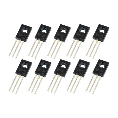 Kit de 10 transistors NPN BD135 45V 1.5A