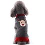 ABRRLO Pull-Over Chaud pour Chien et Chat Costume de Noël Costume de Halloween Veste de Tricot Chaud vêtements d’Hiver