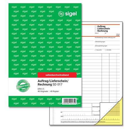 Sigel sd017 Combinaison livre
