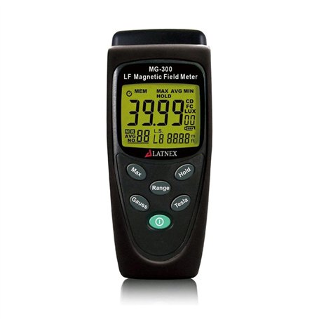 LATNEX MG-300 Mesureur de champ magnétique pour mesurer le rayonnement électromagnétique des lignes de transport de haute puissa