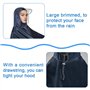 ADERTOS Imperméable à l'eau Cyclisme Capes, Poncho Pluie Vélo Poncho de Vélo Imperméable avec Capuche Vélo Électrique Imperméabl