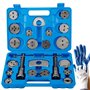 FreeTec Coffret Repousse piston d'étriers de freins pour remplacement de disque Outil et adaptateurs