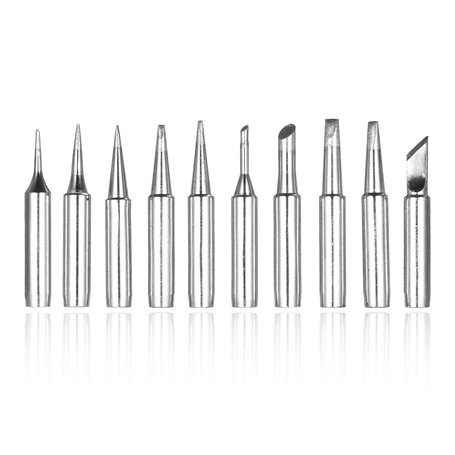 Gasea 10pcs 900M Remplacement Pointes de Fer à Souder Kit Pannes à Souder Pour Hakko