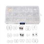 Gasea 150 Paires Lunettes Nez Pads en Silicone 15 Styles Coussinets de Nez Pour Lunettes Patins Nez Ultra-Doux Kit de Réparation