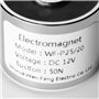 sourcingmap 50N 12V 0.11lb/48g électro-aimant aimant levage électrique Solénoïde levage tenue