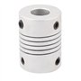 Redrex Accouplements Flexibles 5mm à 8mm en Aluminium NEMA 17 Coupleur d'arbre pour moteur pas à pas d'imprimante 3D RepRap ou M