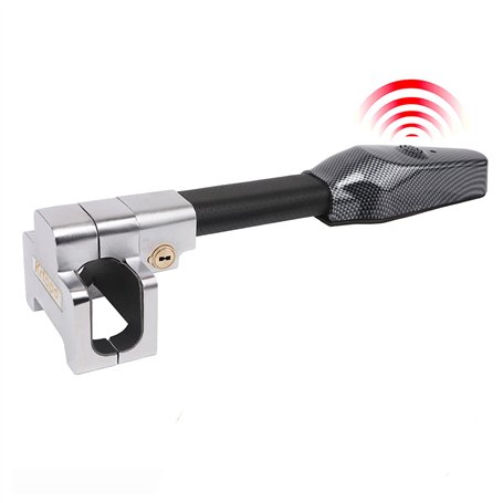 Canne Voiture Alarme Antivol Verrouillage De Volant De Sécuritéde Sécurité Anti-vol Protection Antivol T-Lock Universelle
