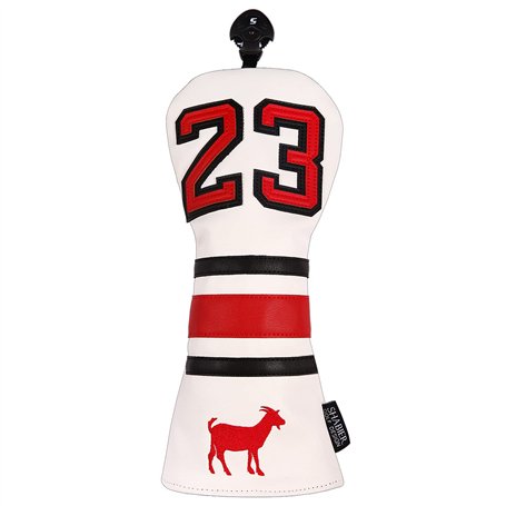 SHABIER Couvre-club de golf en bois pour driver Taylormade M5 M6 (blanc 23)