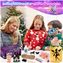 VIPNAJI Kit Creatif Enfant Bricolage, Cadeau pour les Enfants 6 7 8 9 10 11 12 ans, DIY Télécommandée Veilleuses Enfants Faire, 