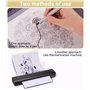 LEAZZLE 40 Feuilles de Papier Transfert pour Tatouage, 4 Couches de Papier A4 pour Stencil Tatouage Transfert, Papier Tatouage U