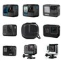 HSU Sac pour GoPro, étui de Protection pour Les caméras d'action Hero 12/11/10/9/8/7/6/5/4/3, Mini-Sac de Transport, Sac de Rang