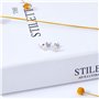 VIKI LYNN Boucles d’oreilles argent fin 925 de Point-Virgule boucles d’oreilles clous femme idée cadeau femme fille