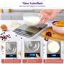 15 KG / 33 LB Balance Alimentaire Numériques avec 5 Units g/oz/ml Acier Inoxydable avec Écran LCD Rét