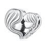 Charms mère et fille en argent 925 pour bracelets Pandora