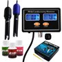 pH/EC Conductivité Mètre avec ATC Eau Qualité Testeur 0.0-14.0pH / 0~19.99ms/cm Aquarium