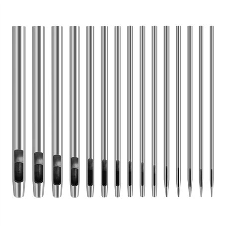 Huayue 15pcs Poinçon Creux En Cuir