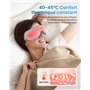 Chauffant Masseur Masque yeux avec Musique Bluetooth