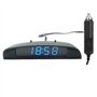 PolarLander 12V 3 dans 1 Digital LED Horloge De Voiture Thermomètre Voltmètre Tension Moniteur