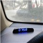 PolarLander 12V 3 dans 1 Digital LED Horloge De Voiture Thermomètre Voltmètre Tension Moniteur
