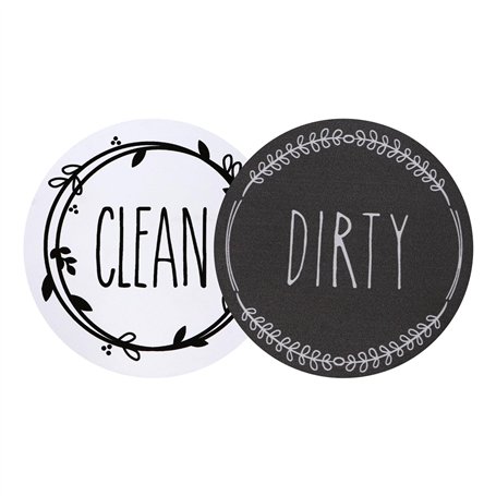 Aimant pour Lave-Vaisselle Propre Sale Aimant de Lave Vaisselle Dirty Clean Universel Indicateur pour Réfrigérateur Machine à La