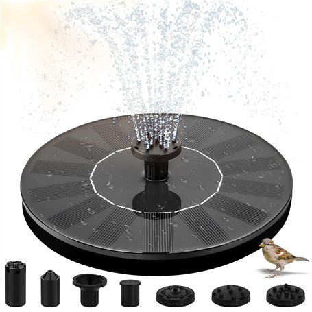 PQETBV Fontaine Solaire Exterieure de Jardin