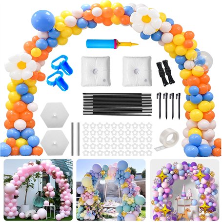 XUNIVERS Kit d'arche de ballons réutilisable