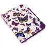 Protège Carnet De Santé Pour Bébé Fille – Motif Papillon – Format A5 15x21 cm – Rabats Pour Ranger Les Ordonnances