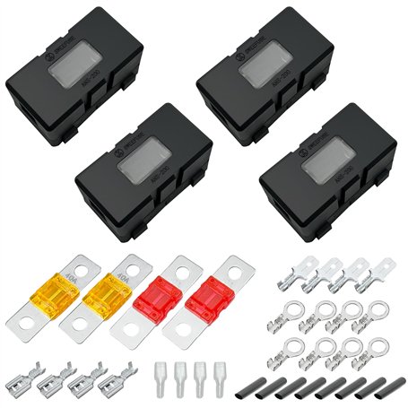 4 pièces Porte Fusible Midi