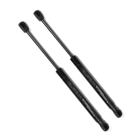 Jeu de 2 amortisseurs ou ressorts à gaz pour lit coffre 1150N boule-clip - Idéal pour lit coffre 135 cm - Cuens