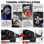 CarBole Élargisseurs de Voie 5x120 & 20mm/15mm (2 Paires) Hubcentric NLB:72,56 avec Boulon:M12x1.5 (Rouge),Compatible avec BMW e