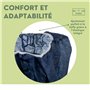 XARA - Slips jetables en TNT pour Hommes - Respirants et hypoallergéniques - Résistants - 100% recyclables - Bleu foncé - Paquet