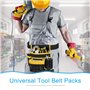 Kleemeiero Ceinture Porte Outil, Ceinture Outils Bricolage avec 12 Poches Ceinture Bricolage Magnétique Porte Outils Ceinture Am