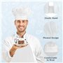 Ajustable Toque et Tablier pour L