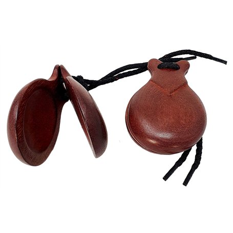 Rockmusic Lot de 6 Castagnettes