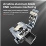QIIRUN TM20 Cliveuse Fibre Optique avec 24 Points de Coupe par Usinage CNC de Précision, Fiber Cleaver Fibres Optiques avec Fixa