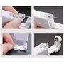 YIQI jetables Blanc de sécurité d'oreille Corps Nez lèvres Nombril Piercing Gun Pierce Outil de Poinçonnage kit de beauté avec 2