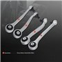 Lot de 4 bras de suspension avant gauche supérieur droit compatible avec A4 A5 Q5 8K2 B8 8T3 2007-2017 8K007505A