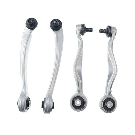 Lot de 4 bras de suspension avant supérieur gauche et droit compatible avec A4 A6 Allroad Exeo P-a-s-s-a-t 8H7 B6 8HE B7 1994-20