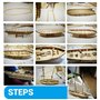 Lalone Maquette de Bateau, maquettes de Bateaux en Bois DIY Maquette de Bateau kit de Bateau kit voilier Maquette de Bateau Bate