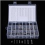 280Pcs Goupille Elastique en Acier Inoxydable, Walfront Goupille Fendue Broche Printemps Assortiment Kit Goupille de Tension Bro