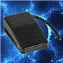 Commutateur de Pied, 220 V 10 A Interrupteur de Pédale électrique Contrôleur Pied Pédale Industriel avec 10 cm Câble