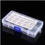 Hilitand 100pcs 10 Values Kit Diode Redresseur Électronique 1N4001~1N4007 1N5817~1N5819 Avec Boîte Claire