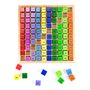 Table de Multiplication en Bois Mathématique 1x1 Tableau Planche de Multiplication Jeu de Table de Multiplication Jouets Montess