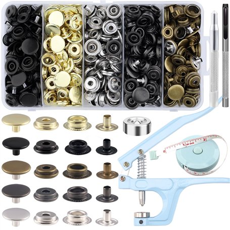 Bouton pression pince