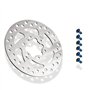 MotuTech Disque de Frein 120mm pour 10 Pouces 8 Pouces Trottinette électrique Scooter VTT 6 Trous 22mm Espacement 44mm Frein Dis