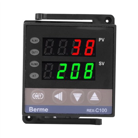 REX-C100 Contrôleur de Température Numérique PID Régulateur de Température du Thermostat 100-240 V Sortie de Relais 1500VAC 14 B